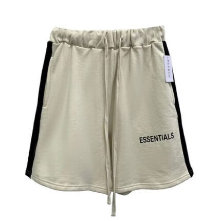 Essentials Casual Beige Shorts