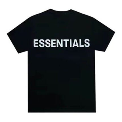 Fear of God Essentials Boxy Graphic Short Sleeve shirt Black