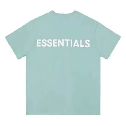 Fear of God Essentials Boxy Graphic Short Sleeve shirt Blue