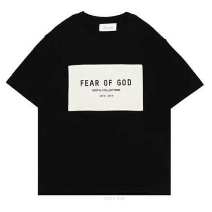 Fear of God sixth Collectin T Shirt Black