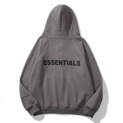 Grey essentials hoodie