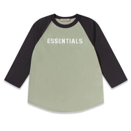 Fear of God Essentials Kids Baseball Tee Green